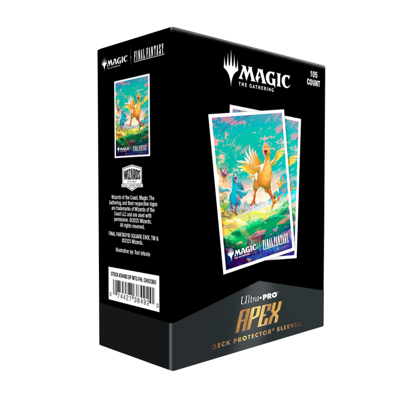 Ultra Pro - Magic The Gathering Final Fantasy - Chocobo - Apex Sleeves 105Ct