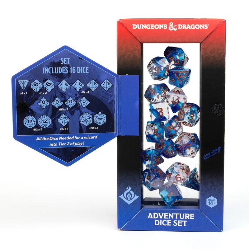 Dungeons & Dragons - Adventure Dice Wizard - Blue