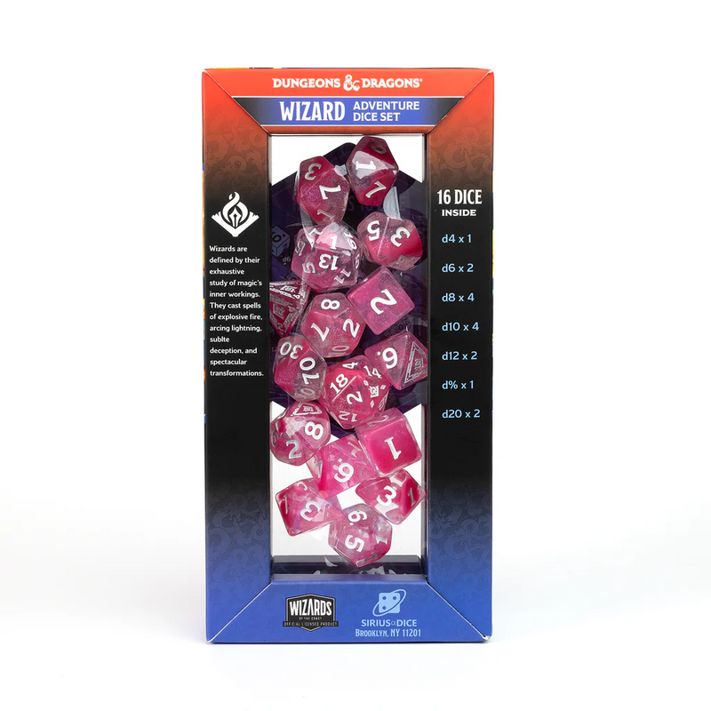 Dungeons & Dragons - Adventure Dice Wizard - Fuchsia