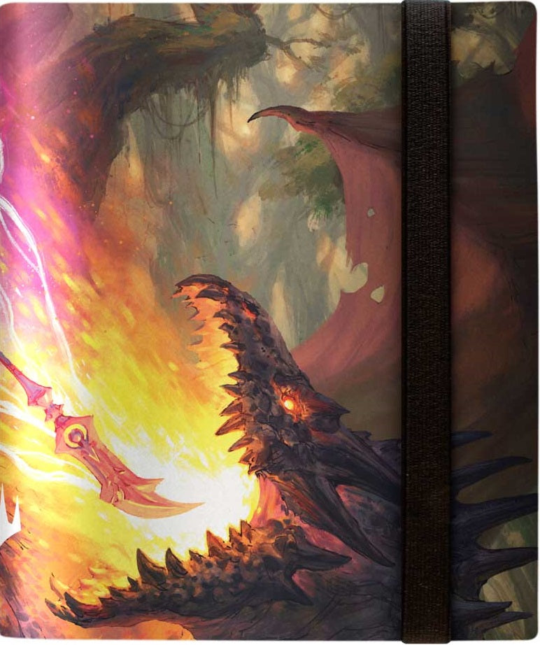 Ultra Pro - Magic The Gathering Tarkir: Dragonstorm - 4 Pocket Pro Binder (180)