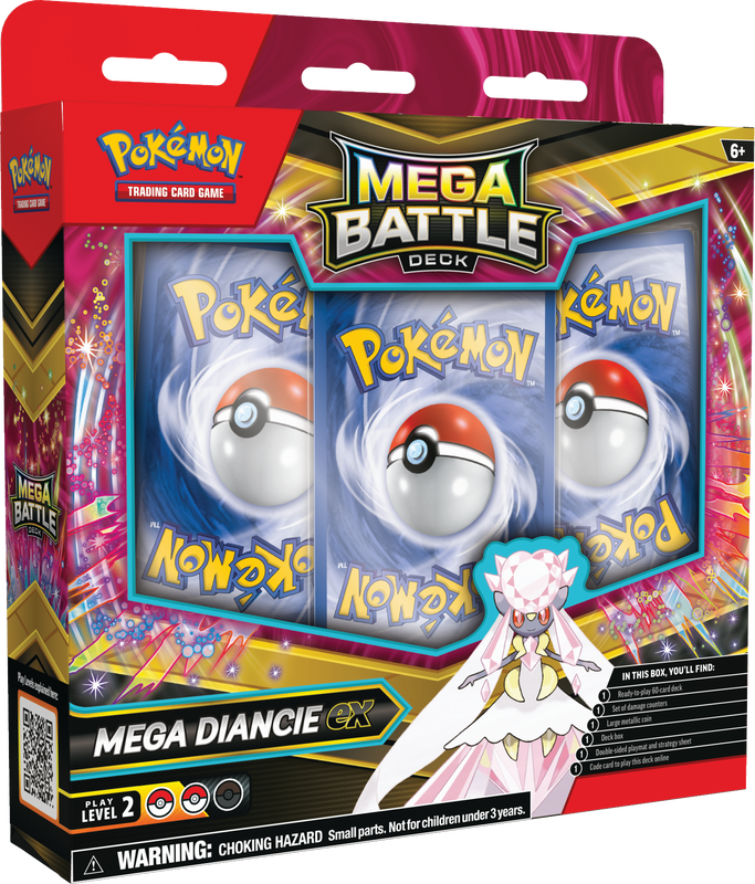 Pokémon - Mega Diancie ex - Mega Battle Deck