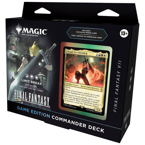 *Pre-Order* Magic The Gathering - FINAL FANTASY - Game Edition Commander Deck (Limit Break FINAL FANTASY VII)
