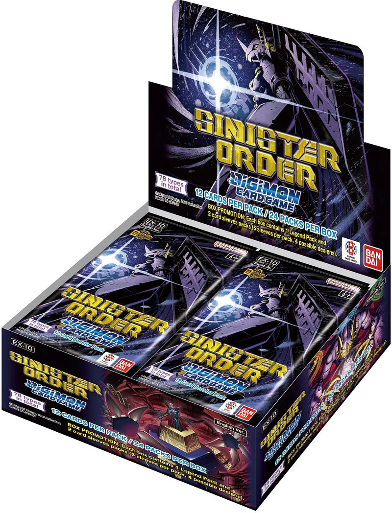 Digimon - Sinister Order - Booster Box (EX-10)