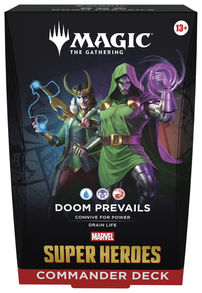 Magic The Gathering - Marvel Super Heroes Doom Prevails - Commander Deck