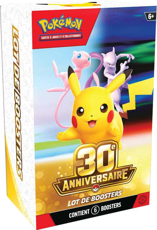 Pokémon - 30e Anniversaire - Lot de Boosters (French)