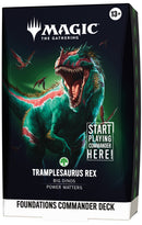 *Pre-Order* Magic The Gathering - Foundations - Commander Deck (Tramplesaurus Rex)