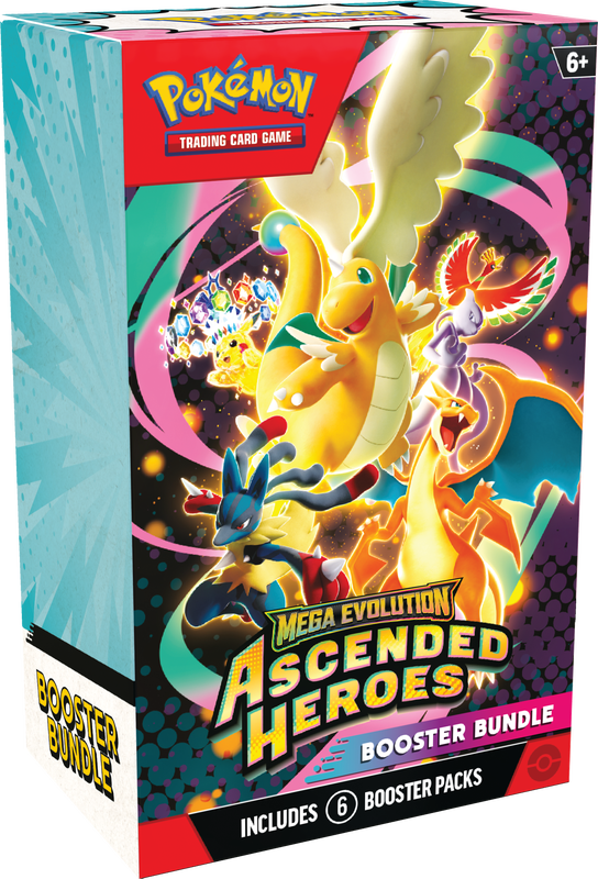 *Pre-Order* Pokémon - Mega Evolution: Ascended Heroes - Booster Bundle