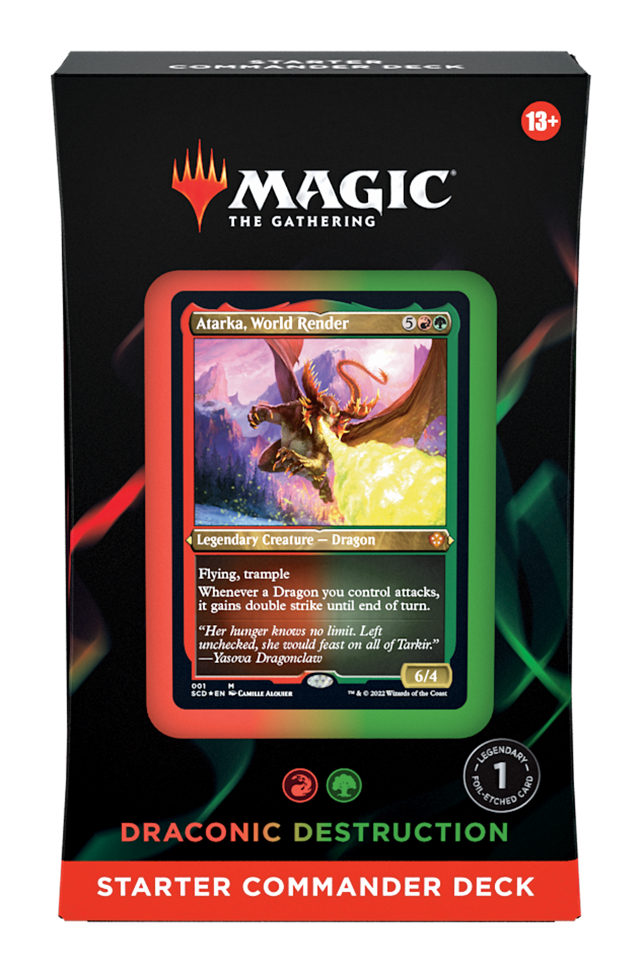 Magic The Gathering - Draconic Destruction - Starter Commander Deck