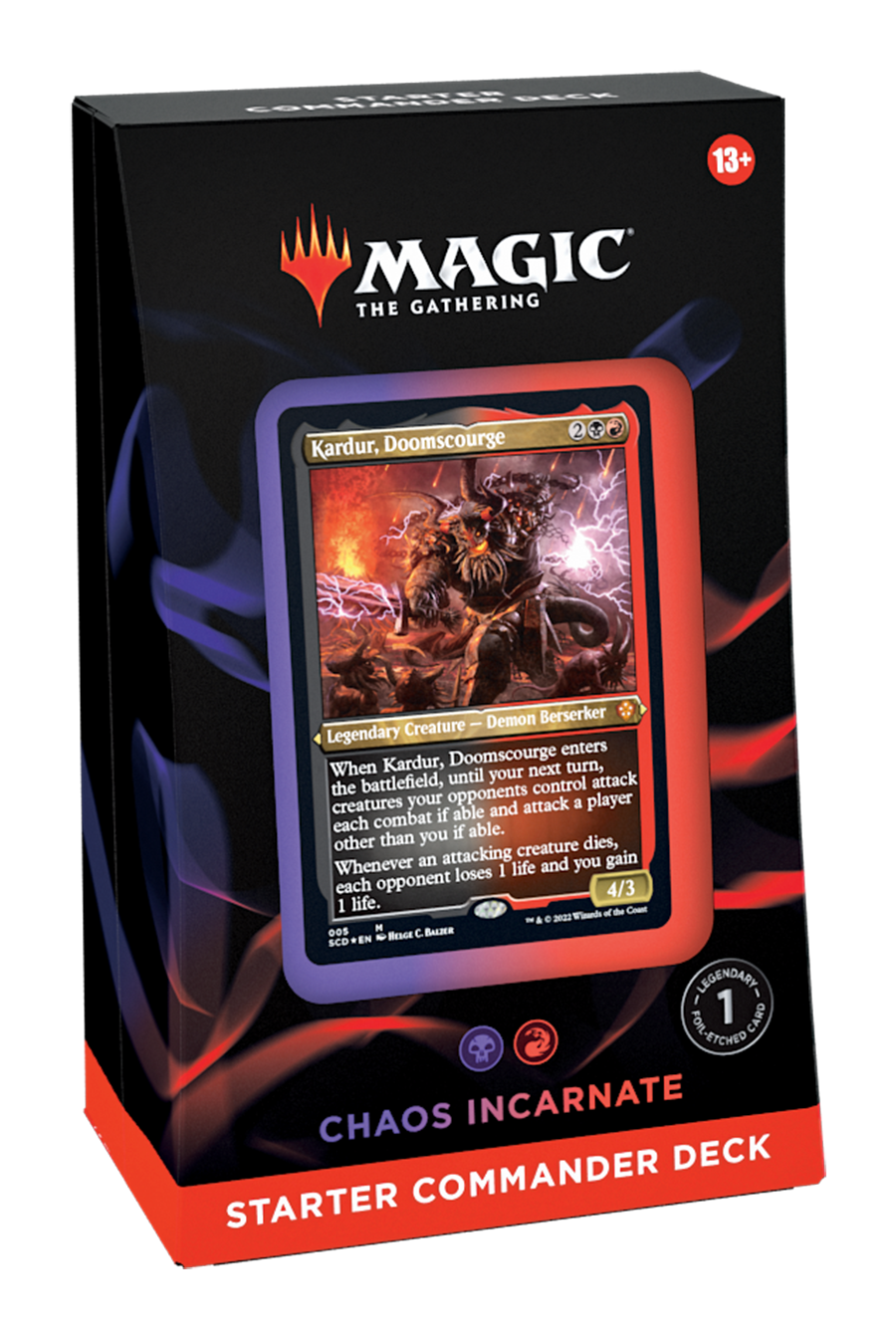 Magic The Gathering - Chaos Incarnate - Starter Commander Deck