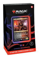 Magic The Gathering - Chaos Incarnate - Starter Commander Deck