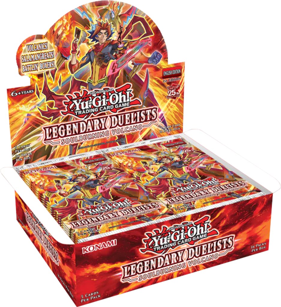 Yu-Gi-Oh! - Legendary Duelists Soulburning Volcano - 1st Edition - Booster Box