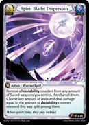 Spirit Blade: Dispersion (111) [Dawn of Ashes: Prelude]