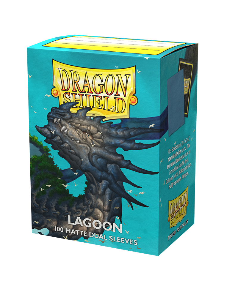 Dragon Shield - Standard Matte Dual Sleeves - Lagoon (100)